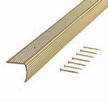 Picture of M-D BUILDING PRODUCTS 79103 M-D Building Products 72 in. L Prefinished Brass Aluminum Stair Edge (EA)
