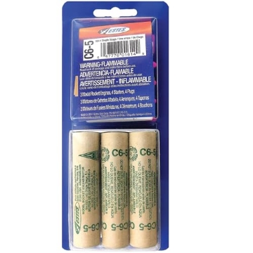 Picture of Estes Company Inc 001547 MDL RCKT ENGNS 3PC C6-5 (PK-12-EA)
