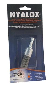 Picture of Dico 541-775-3/4 Dico 541-775-3/4 Nyalox End Brush 3/4-Inch Grey 80 Grit (EA)