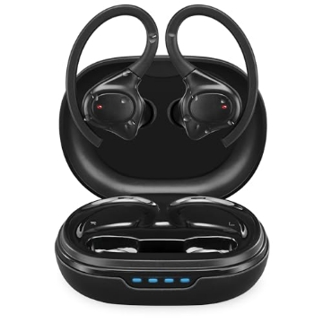 Picture of iLive IAEBTW53B iLive IAEBTW53B Bluetooth True Wireless Earbuds with Built in Mic, IPX7 Waterproof, Charging Case, and Bluetooth 5.3 (Black) (EA)