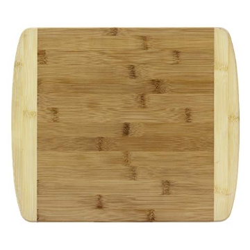 Picture of HOLLYWOOD CHAIRS INC 20-1291 Totally Bamboo Half Inch 2-Tone Board, Large, 13.5" by 11.5", 100% Bamboo Cutting and Serving Board (PK-12-EA)