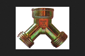 Picture of JMF COMPANY 4179966 JMF Brass 3/4 in. Dia. x 3/4 in. Dia. Adapter 1 pk Yellow (EA)