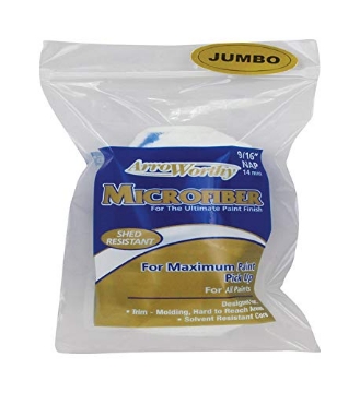 Picture of LINZER PRODUCTS CORP 4-MFR4S-J Arroworthy Microfiber 4 in. x 4 in. W Mini Paint Roller Cover 1 pk - Case of: 1; Each Pack Qty: 1 (EA)