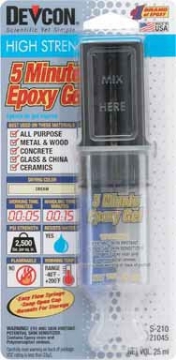 Picture of DEVCON 21045 Devcon Home 5 Minute High Strength Epoxy .84 oz. (PK-6-EA)