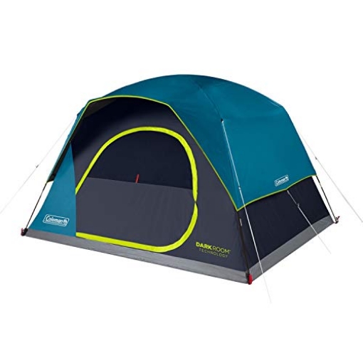 Picture of Coleman Woods Wire 2207025 Coleman 6-Person Skydome Dark Room Tent with Rainfly, 5 Minute Setup, Blocks 90% of Sunlight, 20% More Headroom Than Traditional Tents (EA)