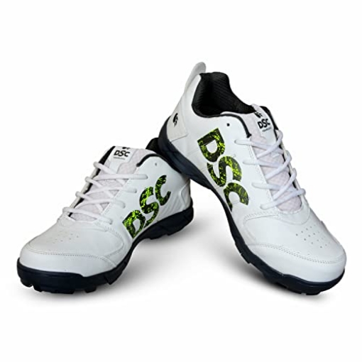 Picture of OCI Electric  DSC Beamer Cricket Shoes for Boys and Mens | (Light Weight | Economical | Durable) | Size 12US / 11UK / 45EU | Grey-White (EA)