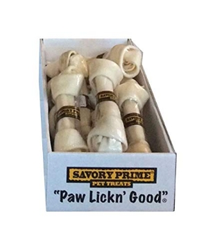 Picture of Savory Prime 909 Savory Prime Large Adult Knotted Bone Natural 8-9 in. L 1 pk (PK-14-EA)