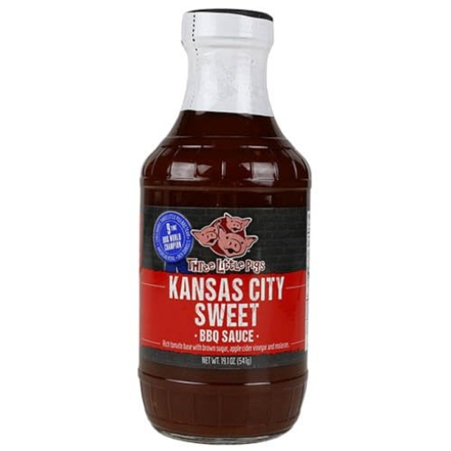 Picture of OLD WORLD CHRISTMAS INC OW85500 THREE LITTLE PIGS" Kansas City Sweet Sauce - 19.5 Ounce Bottle (EA)