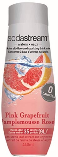 Picture of SODA STREAM USA 1024256011 SodaStream Pink Grapefruit Zero Calorie Syrup, 14.8 Fluid Ounce (EA)