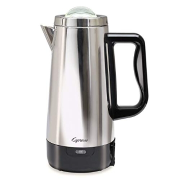 Picture of JURA CAPRESSO INC 405.05 Capresso 405.05 12 Cup Perk Coffee Maker, Metallic (EA)