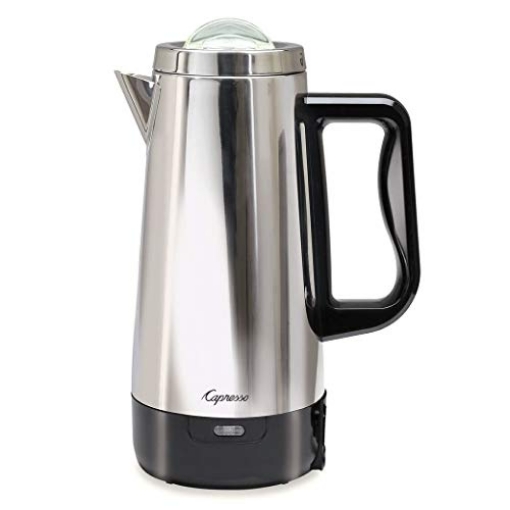 Picture of JURA CAPRESSO INC 405.05 Capresso 405.05 12 Cup Perk Coffee Maker, Metallic (EA)