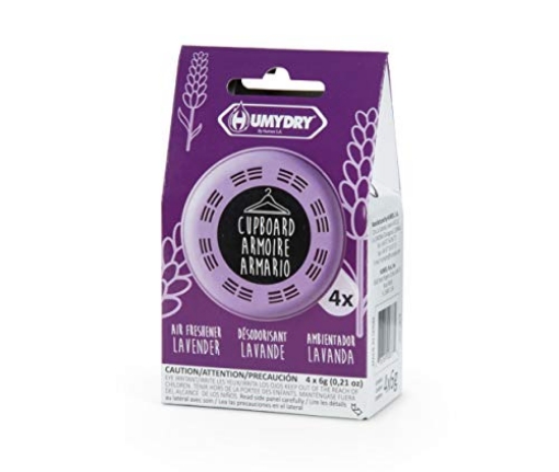 Picture of HUMEX NA NORTH AMERICA USA15204B12 Humydry Lavender Scent Air Freshener Disc 4 pk Solid (EA)