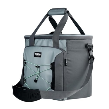 Picture of IGLOO(R) 66308 Igloo Gray 28 Can Voyager Softsided Tote (EA)