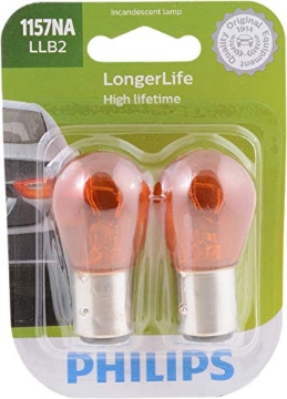 Picture of Philips Monitors 1157NALLB2 Philips Automotive Lighting 1157NALLB2 LongerLife Miniature Bulb, 2 Pack (EA)