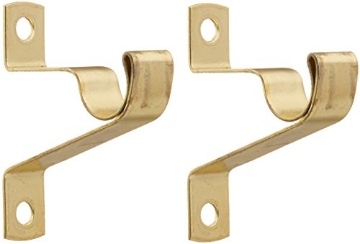 Picture of Kenney Manufacturing Company KN826NP Kenney KN826 7/16" Brass Rod Bracket (EA)