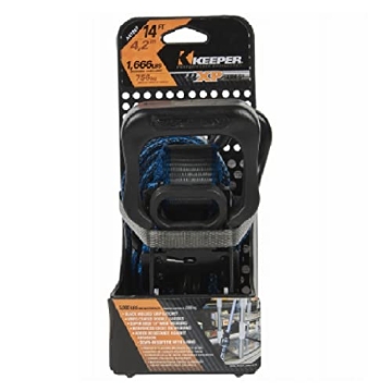 Picture of Keeper A47207 KEEPER 1.5 in. W x 14 ft. L Gray Tie Down Strap 1666 lb. 1 pk (EA)
