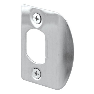 Picture of Prime E 2301 Prime-Line E 2301 Stainless Steel, Dead Latch Door Strike (2 Pack) (EA)