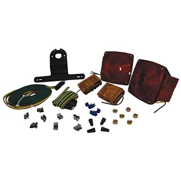 Picture of Hopkins Manufacturing C6423 Blazer Hopkins International C6423 Square Trailer Light Kit – DOT Approved Stop/Tail/Turn & Side Marker Lights for Trailers Under 80", Complete Wiring Harness & Hardware (PK-2-EA)