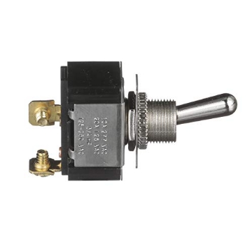Picture of ATTWOOD MARI 12101 Seachoice 2-Position Boat Toggle Switch, Off/On,Black,Silver (EA)