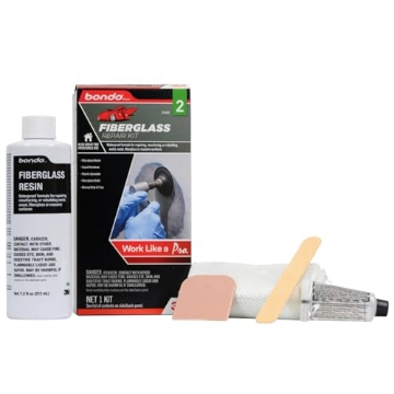 Picture of Bondo 420 Bondo Fiberglass Resin Repair Kit, 00420, 0.45 Pint (EA)