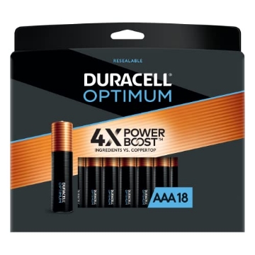 Picture of DURACELL(R) OPT2400B18PR Duracell Optimum Alkaline Aaa Batteries, 18/pack (PK-18-EA)