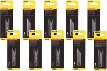 Picture of STANLEY Engineered Fastening 11-041 10 Pack Stanley 11-041 Utility Replacement Fine Cutting Blade for 10-049 Pocket Knife (PK-10-EA)