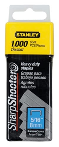 Picture of STANLEY Engineered Fastening TRA705T Stanley Tra705T 5/16 Inch Heavy Duty Staples, Pack of 1000(Pack of 1000) (EA)