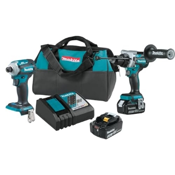 Picture of Makita XT288T Makita XT288T 18V LXT® Lithium-Ion Brushless Cordless 2-Pc. Combo Kit (5.0Ah) (EA)