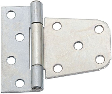 Picture of National/Spectrum Brands N220-137 National Hardware N220-137 V287 Extra Heavy Gate Hinges in Zinc plated, 2 pack (EA)