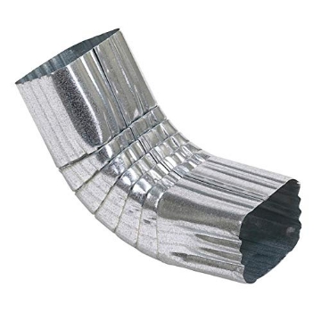 Picture of AMERIMAX 29264 Amerimax 2 in. H x 3 in. W x 9 in. L Metallic Galvanized Steel A Gutter Elbow (PK-15-EA)