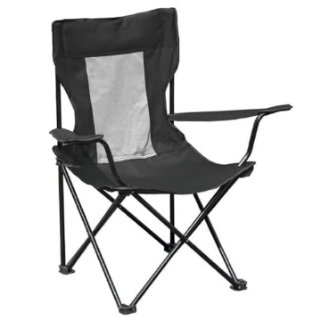 Picture of QuikChair 167660PK6 Quik Shade 8000625 Quad Folding Chair, Assorted Color - Case of 6 (PK-6-EA)