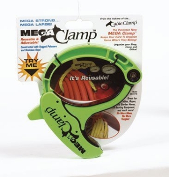 Picture of MEGA CLAMP MC4710-UE-012 Cable Clamp Clamp Lime Carded (EA)