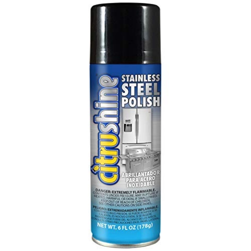 Picture of CITRUSAFE 3100320 CitruShine Stainless Steel Cleaner 6 oz. Liquid - Case of: 6;6 (PK-6-EA)