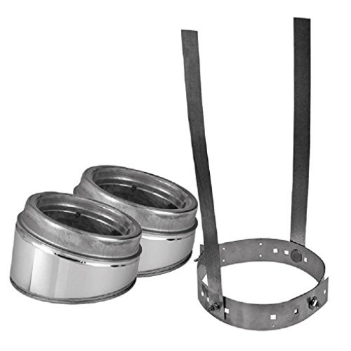 Picture of Selkirk 206211 SELKIRK CORP 206211 6T-30 DEG Elbow Kit, Stainless Steel (EA)