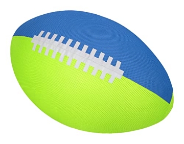 Picture of BALL BOUNCE AND SPORT INC 54-6804FDHEB Hedstrom 16" Wowza Football, Blue/Green (EA)
