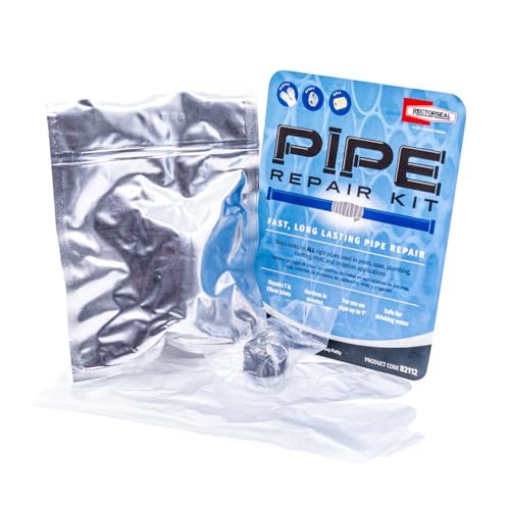 Picture of THE RECTORSEAL CORPORATION 82112 RectorSeal Pipe Repair 82112 Pipe Repair Kit, Easy Application, Plumbing, Repairs 1" and 450 psi (EA)