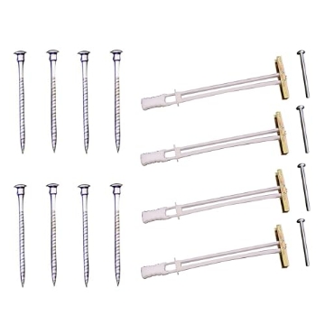 Picture of Easy Track RH1004 Easy Track RH1004 Hardware Pkg-Pins (16)/Screws (8)/Covers (8) Closet Storage, 24", Silver (EA)