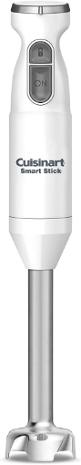 Picture of Cuisinart CSB-175P1 Cuisinart Smart Stick Two-Speed Hand Blender, Powerful Immersion Blender with 300-Watt Motor Blends Shakes, Smoothies, Puree, Baby Food, Soups & Sauces, CSB-175P1, White (EA)