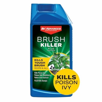 Picture of SBM LIFE SCIENCE CORP 704640B BioAdvanced Brush Killer Plus, Concentrate Weed Killer, 32 oz â€“ Kills Tough Brush Roots & Poison Ivy (EA)