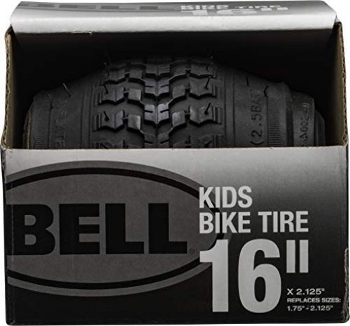 Picture of BELL SPORTS INC 7117025 BELL 7091031 Kids Bike Tire, 16" x 1.75-2.25", Black (EA)