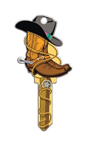Picture of LUCKY LINE PRODUCTS INC B132K House Key Cowboy KWK5 (PK-5-EA)