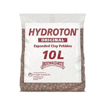 Picture of HYPONEX CORPORATION HGC714112 Hydroton Original Clay Pebbles - 10 Liter | Lightweight Expanded Clay Aggregate Made in Germany (EA)