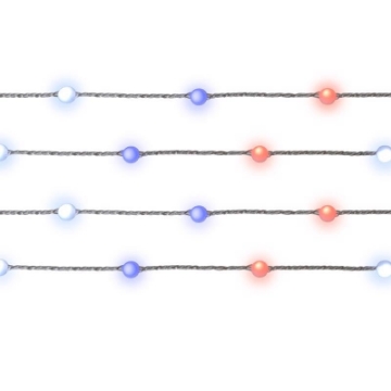 Picture of NU TSAI CAPITAL LLC R200CTWP Holiday Bright Lights Indoor/Outdoor Twinkling 200L Candle Shaped Green Wire (EA)