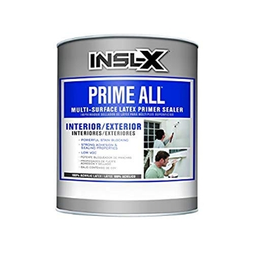 Picture of BENJAMIN MOORE & CO AP1000099-04 Benjamin Moore Insl-x Prime All White Flat Water-Based Acrylic Latex Primer 1 qt. - Case of: 1 (EA)