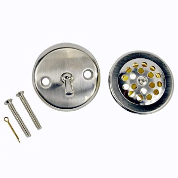 Picture of DANCO INC 89242 Danco 89242 Trip Lever Tub/Bath Drain and Overflow Trim Kit/Plate in Brushed Nickel (EA)