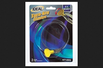 Picture of IDEAL(R) 5Y04858 Ideal 2-1/2 in. 3-1/2 in. 48 Hose Clamp Stainless Steel Turn Key (PK-10-EA)