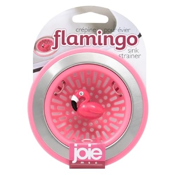 Picture of JOIE 19900 Joie Flamingo Kitchen Sink Strainer Basket, Drain Cover, Pink, 1 Count (EA)