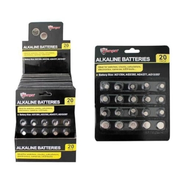 Picture of DIAMOND VISIONS 22-2220641 Diamond Visions Battery+Asst+Btn+Cl+20pk (PK-24-EA)