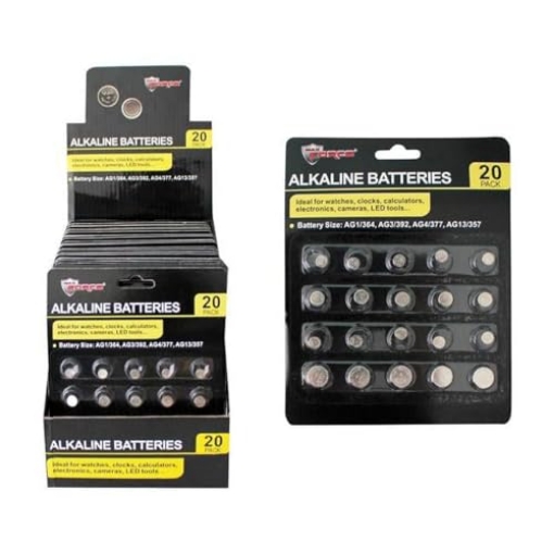 Picture of DIAMOND VISIONS 22-2220641 Diamond Visions Battery+Asst+Btn+Cl+20pk (PK-24-EA)