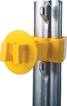 Picture of DARE PRODUCTS INC SNUG-XLSTP-25 Dare SNUG-XLSTP-25 25PC T-Post Insulator, Yellow (EA)